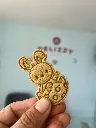 Galletas de pascua de pistacho x 15 unid