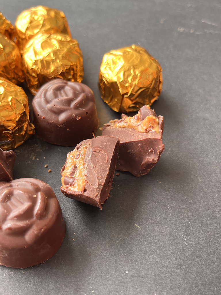 Princesitas con mantequilla de maní x 12 unid