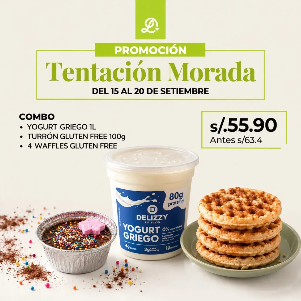 Promocion Tentación Morada