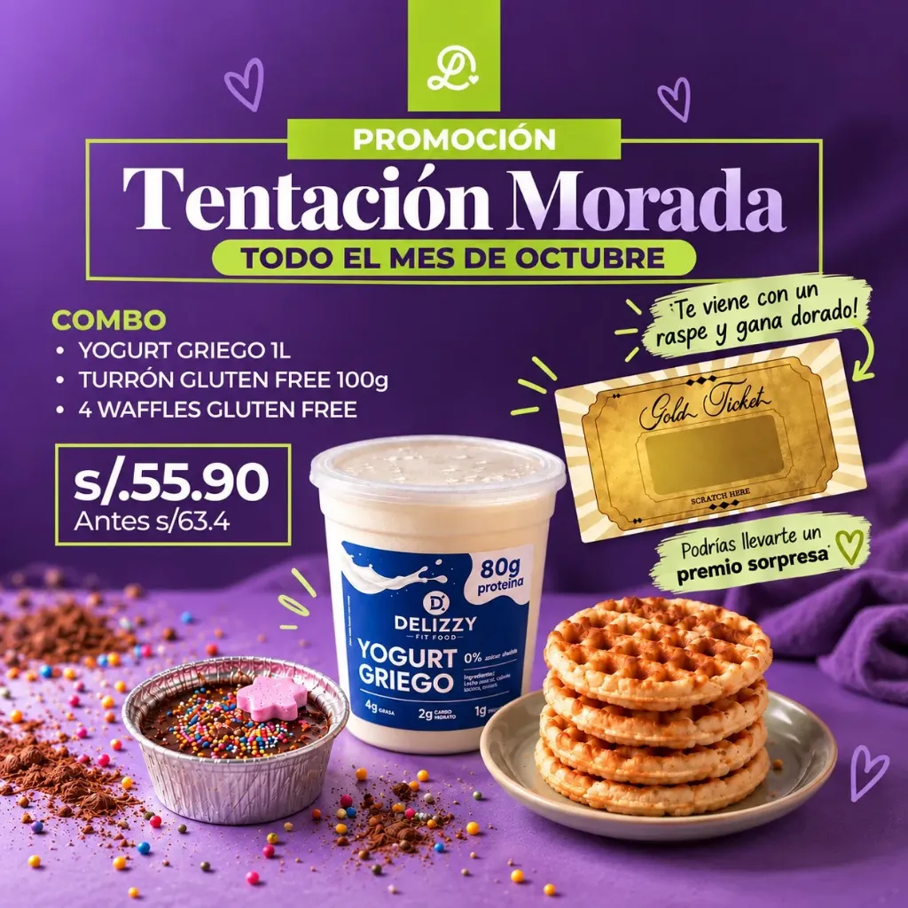 Promoción Tentación Morada