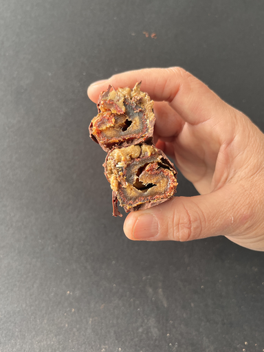 Chocotejas de damasco x 6 unidades